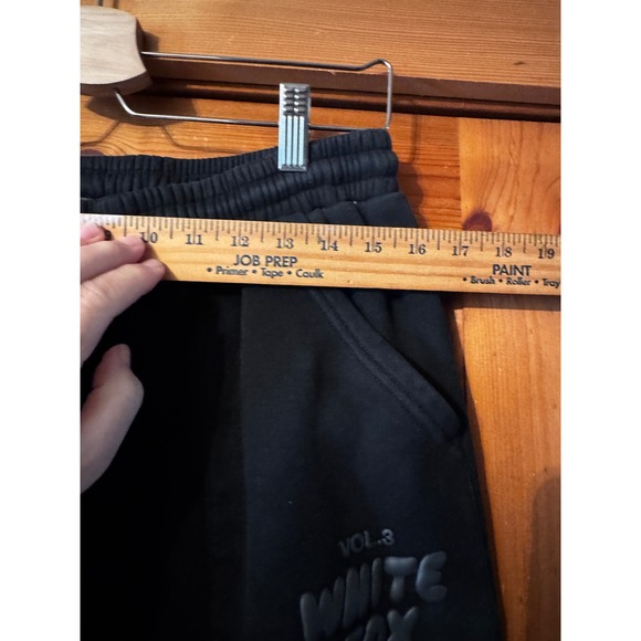 WHITE FOX Vol 3 Black Sweatpants Joggers Lounge Pants XL - Picture 8 of 8
